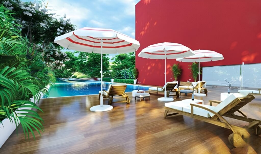 sky villa swimming pool image