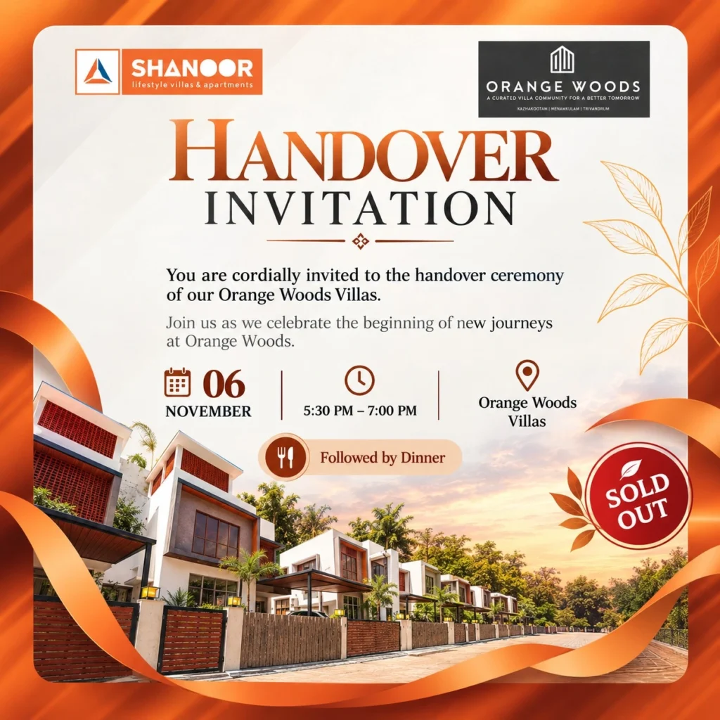 Shanoor Orange woods Villa Handover November 2026