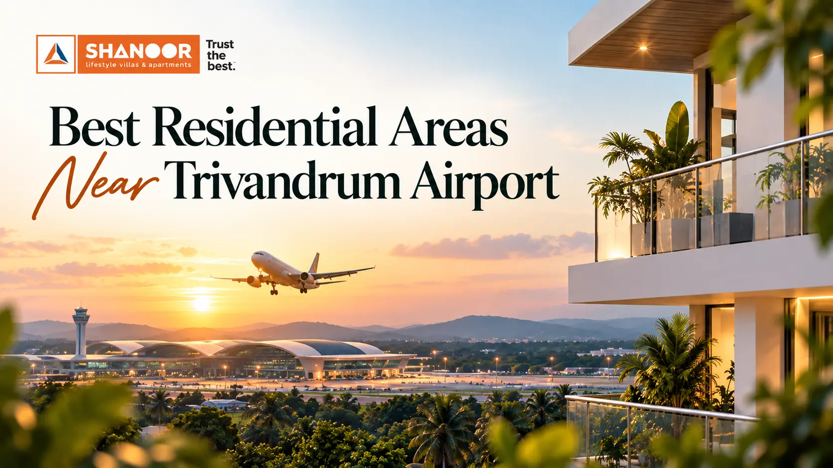 residential areas near Trivandrum Airport