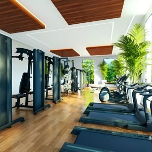 sky villa gym image